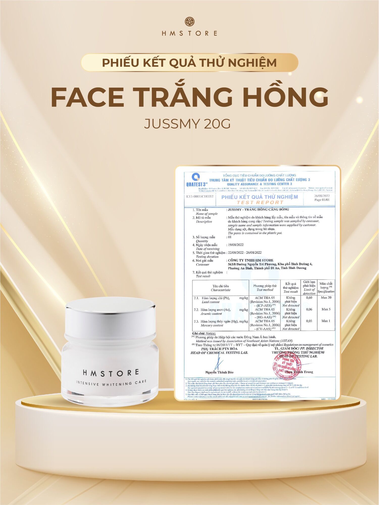 Face Trắng Hồng Căng Bóng HM STORE