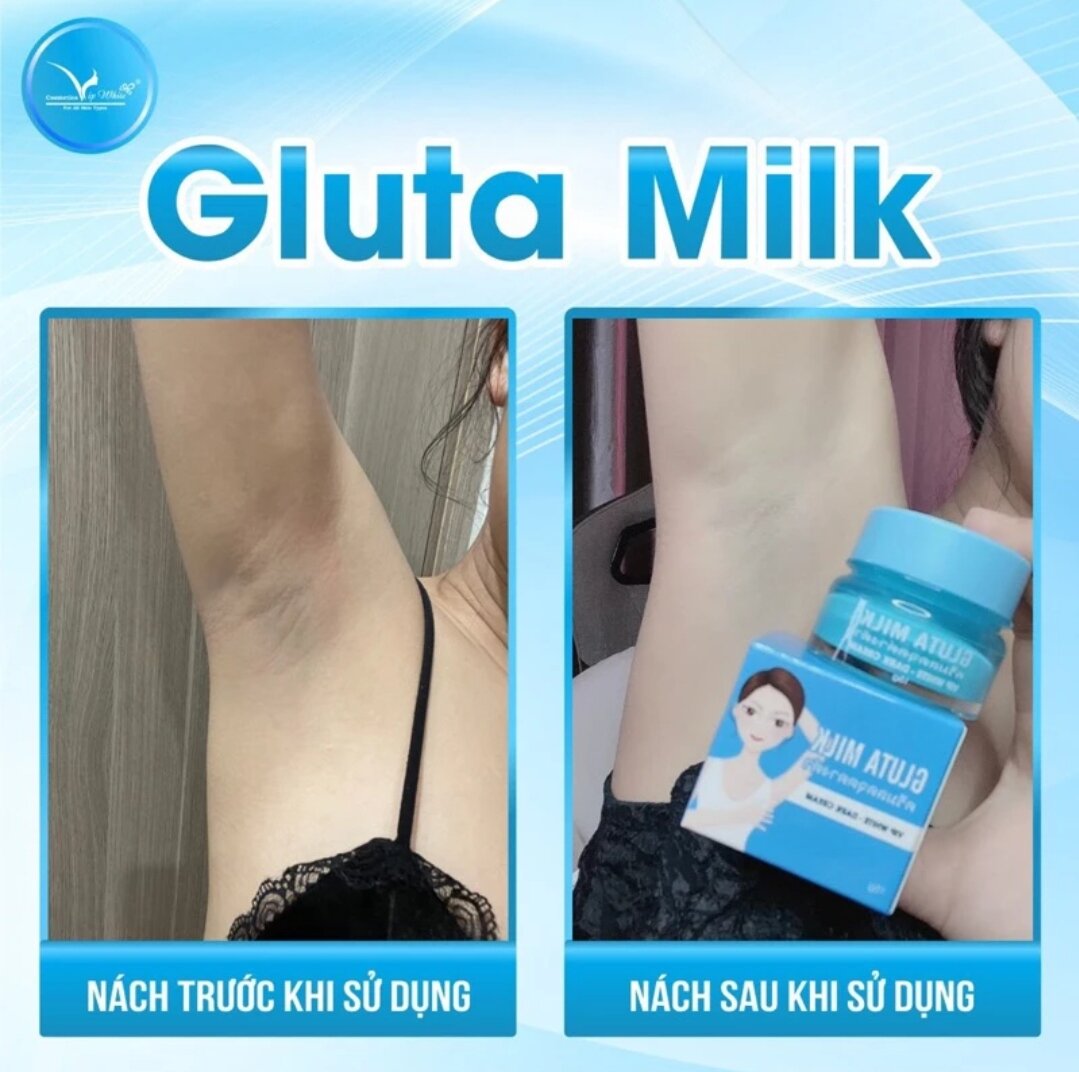 Kem Nách Gluta Milk ( Khử Thâm , Hôi , Trắng Da )