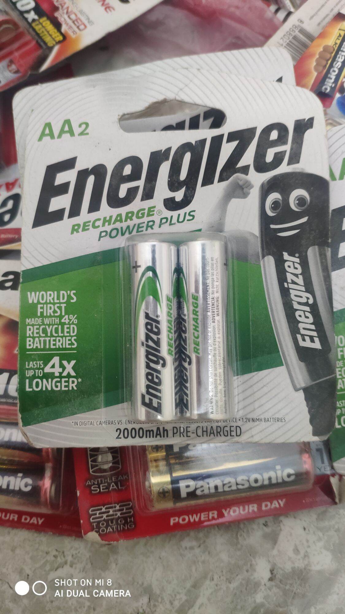 Pin sạc AA Energizer 2000mah, pin niken