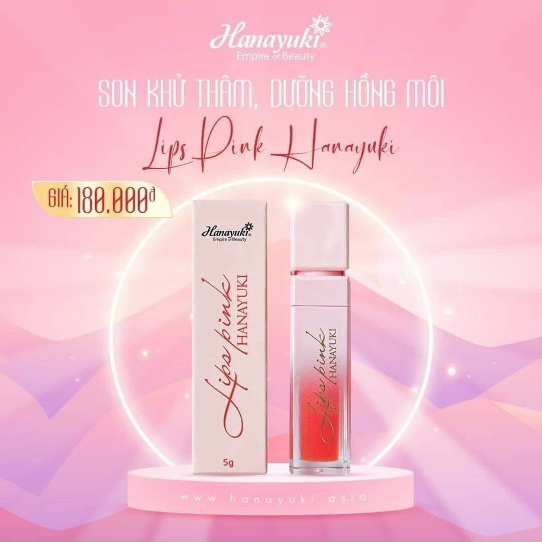 Son dưỡng hồng môi hanayuki