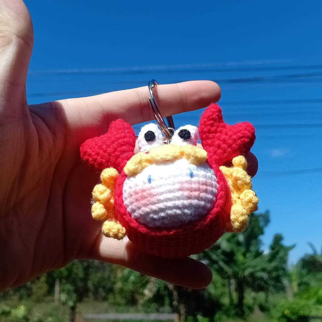 Móc khoá bằng len hàng thủ công handmade