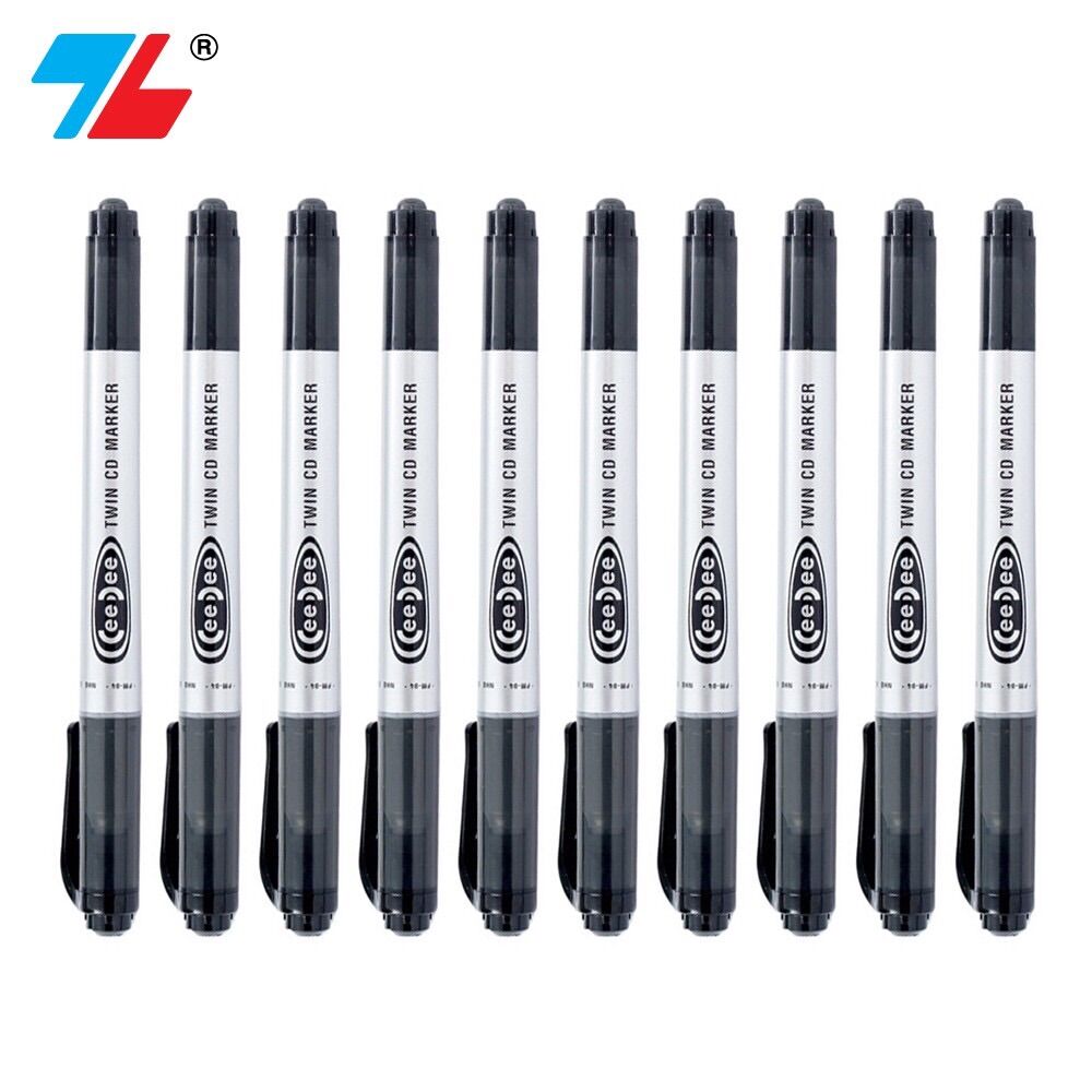 Bút lông dầu Thiên Long PM-04 2 đầu bút