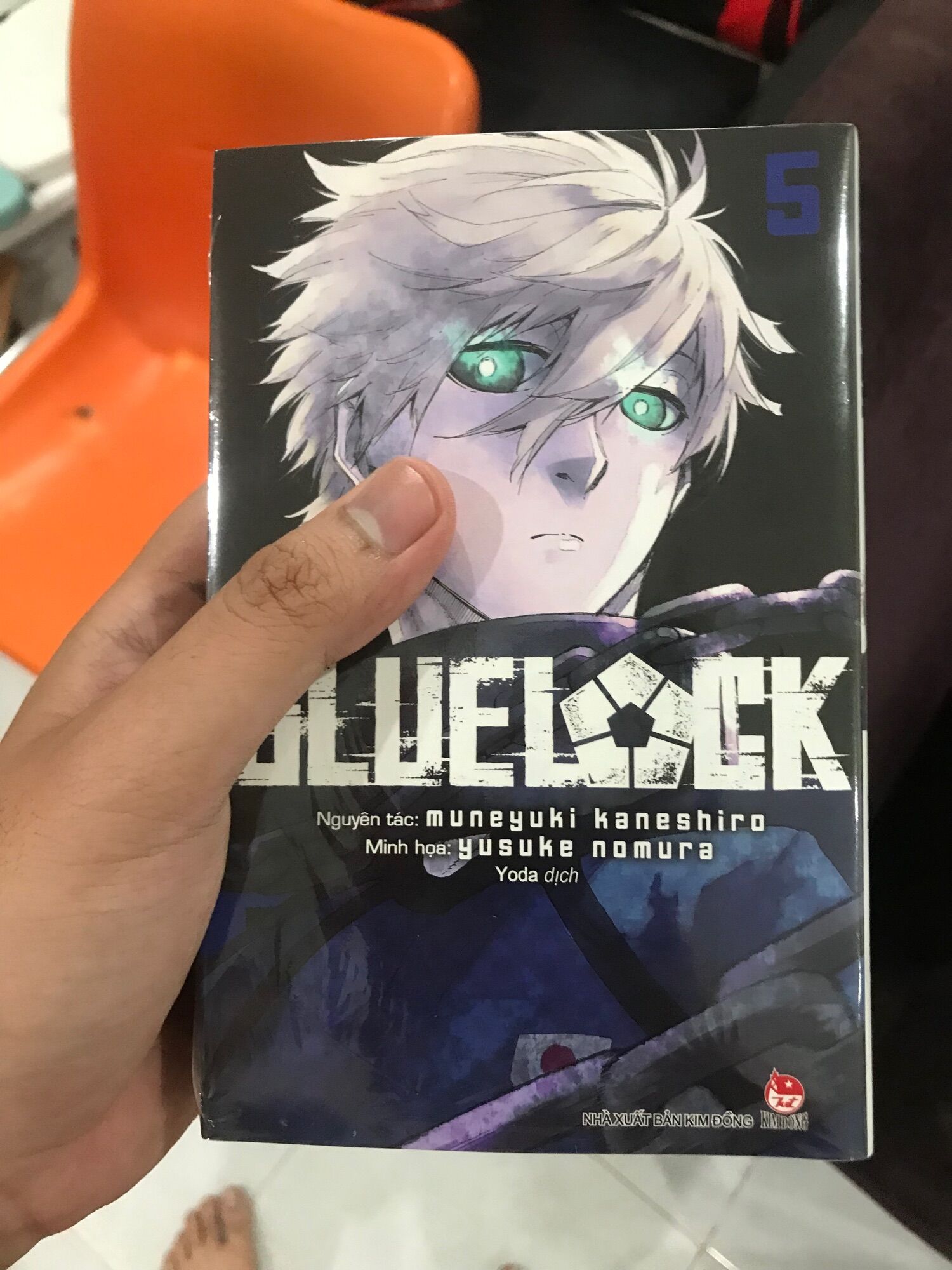 Blue lock tập 5 nguyên seal có standee