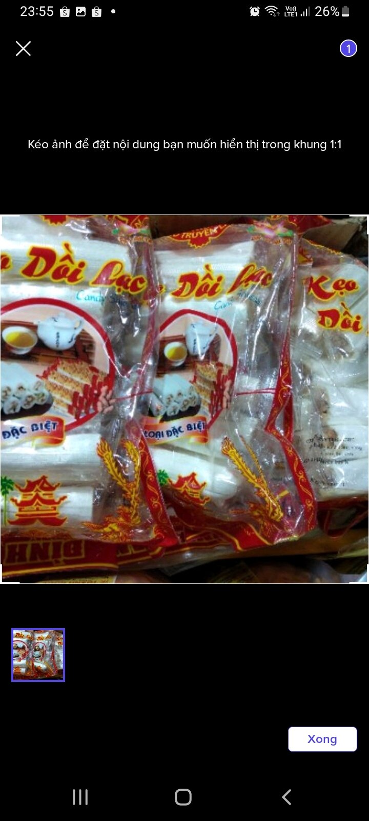 Kẹo dồi lạc