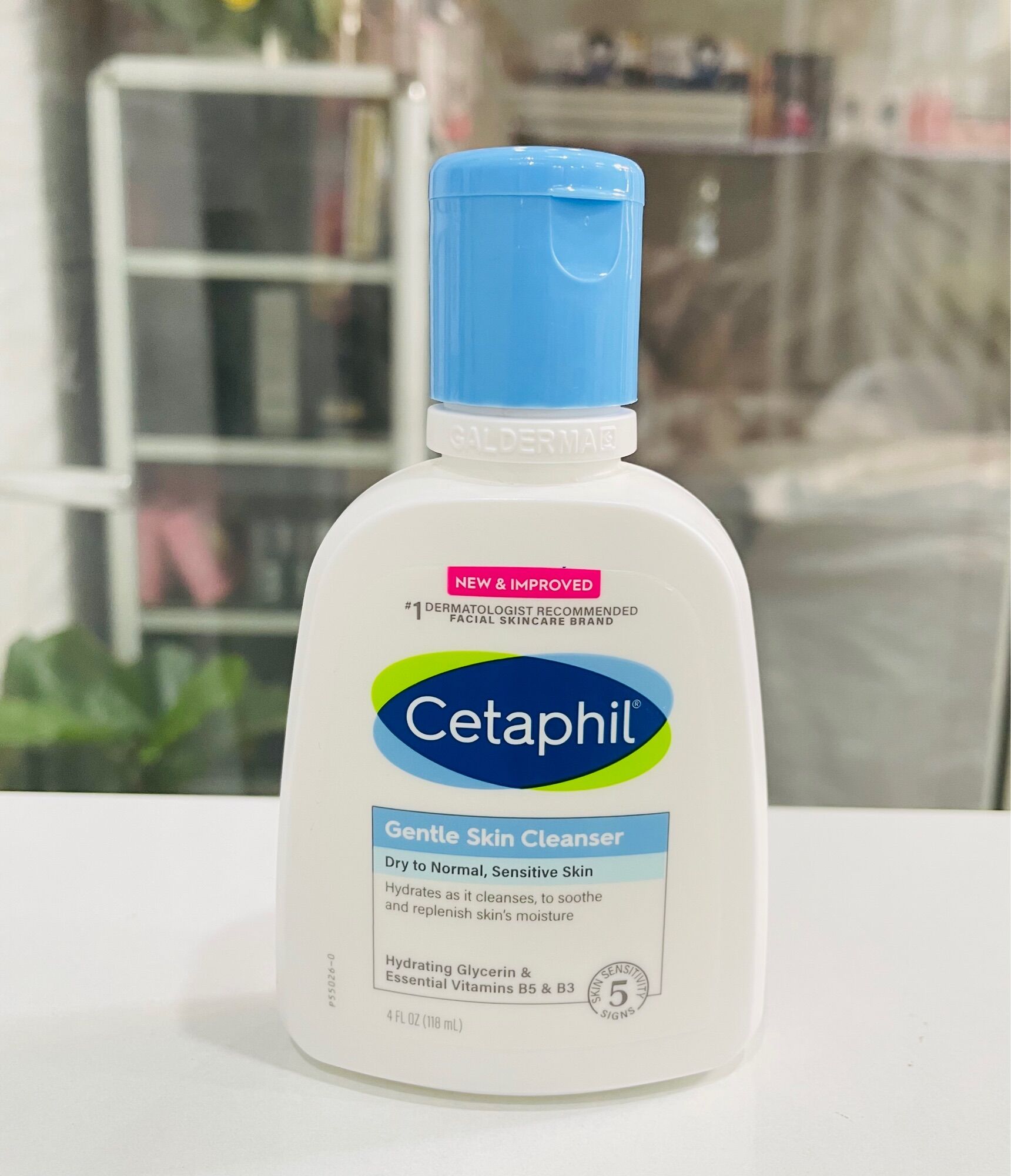 Bộ sữa rửa mặt cetaphil gentle skin cleanser 2 chai 591ml - 1 chai 118ml mỹ