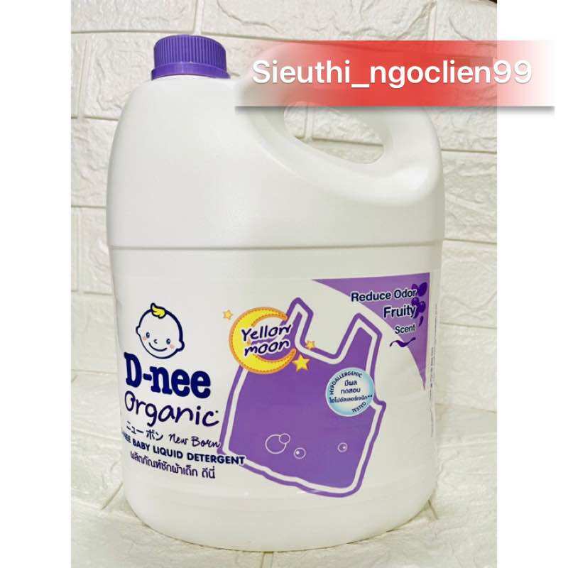 [ Tem Đại Thịnh ] Nước Giặt Dnee Thái Lan can 3000ml ( Cam Kết Hàng Chính Hãng )