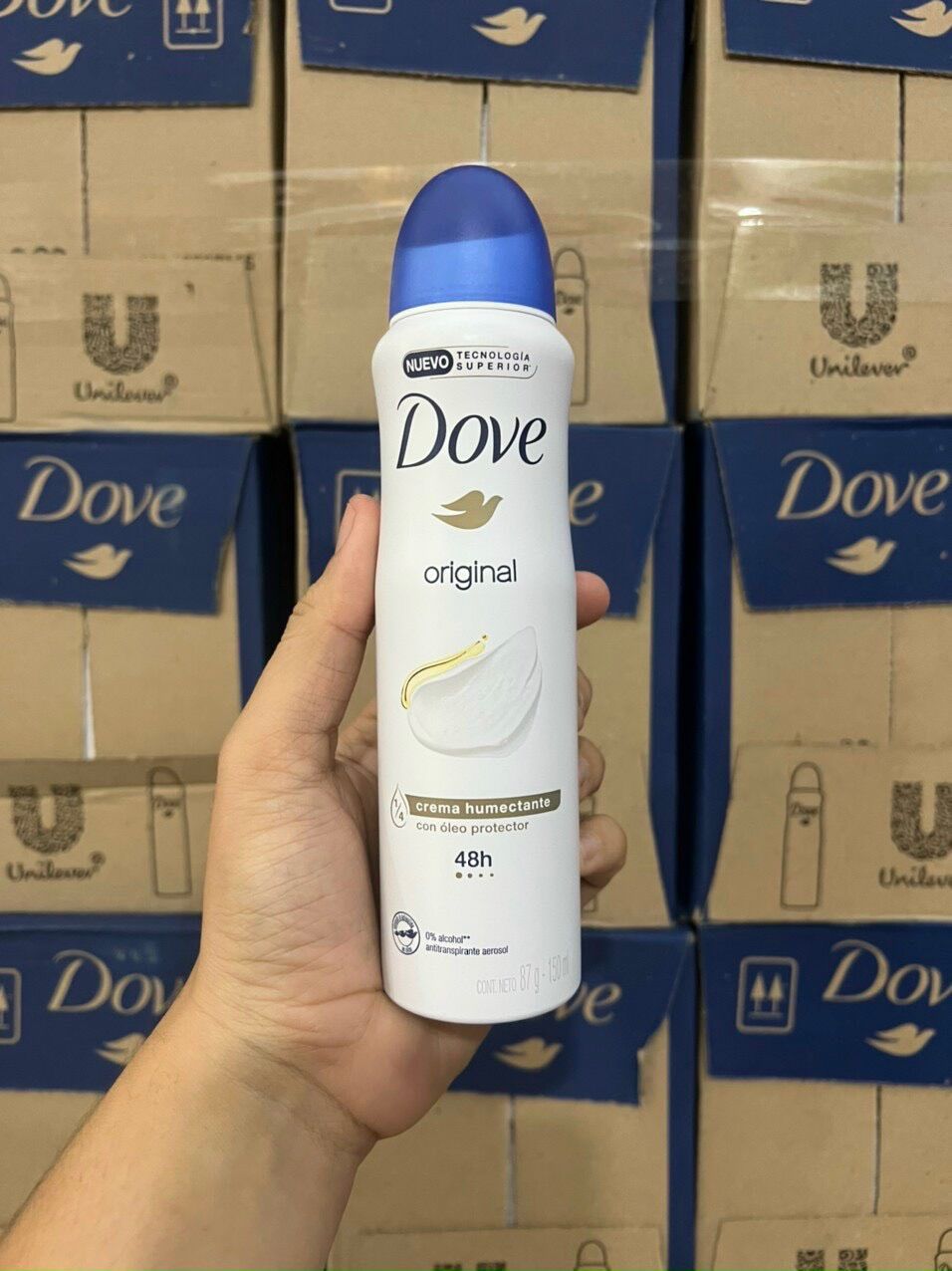 Xịt khử mùi dove 150ml