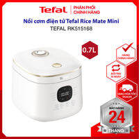 |HỎA TỐC 2H| Nồi cơm điện tử Tefal Rice Mate Mini 0.7L RK515168 - Công nghệ AI tự động điều chỉnh thời gian, nhiệt độ phù hợp với từng loại gạo - Hàng chính hãng, bảo hành 24 Tháng - Hỏa tốc 2H HCM