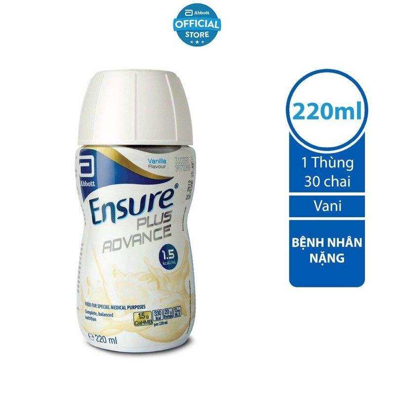 Sữa uống liền ENSURE PLUS advance lốc 6 chai 220ml