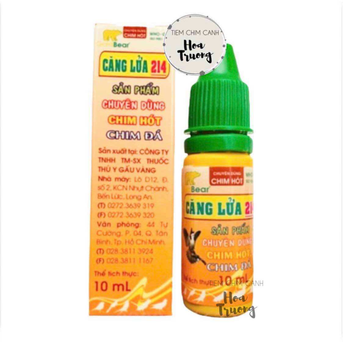Căng lửa 214 - sản phẩm chuyên dùng cho chim hót, chim đá