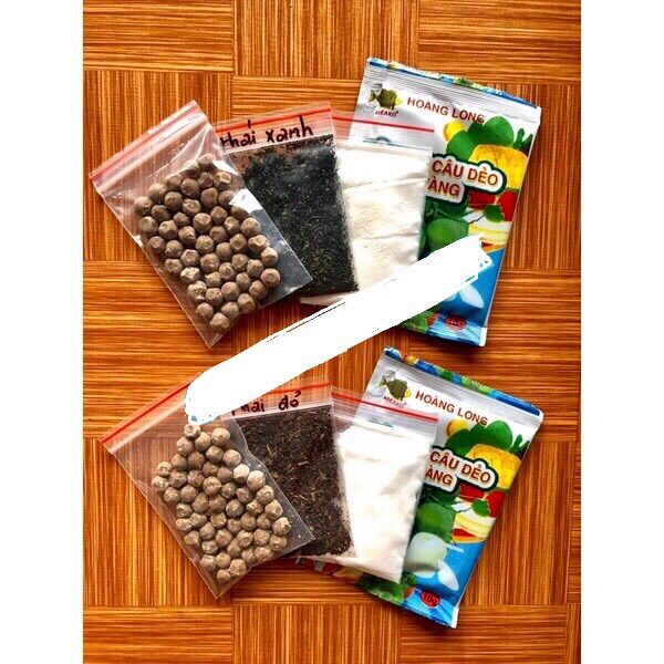 Set trà sữa thái xanh , thái đỏ