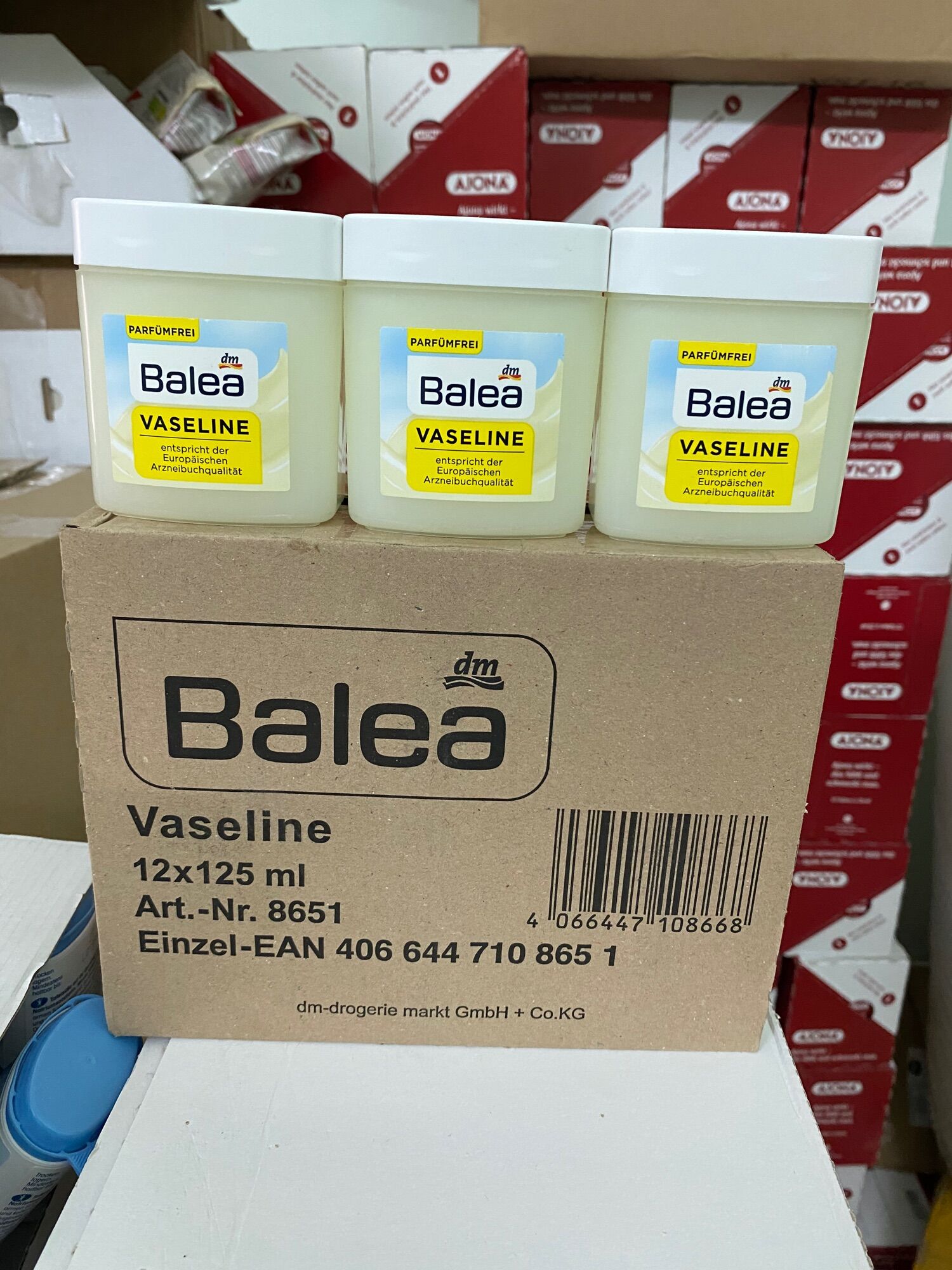 Kem nẻ Vaseline Balea 125ml - hàng nội địa Đức
