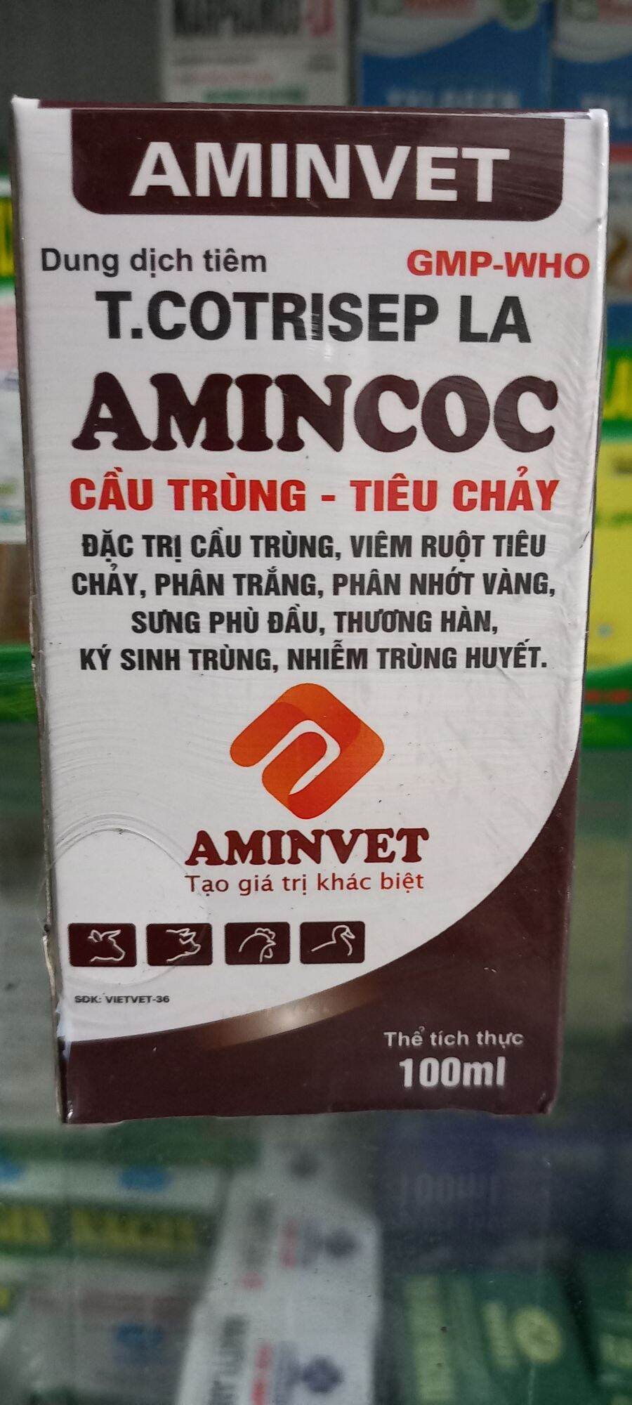AMINCOC 100ML CẦU TRÙNG - TIÊU CHẢY