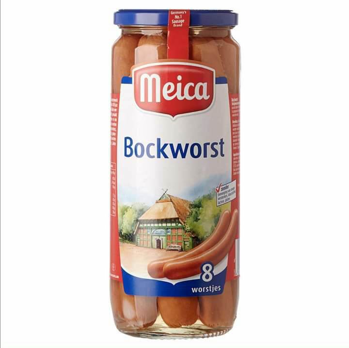 Xúc xích Meica Bockworst 540g nhập khẩu Đức