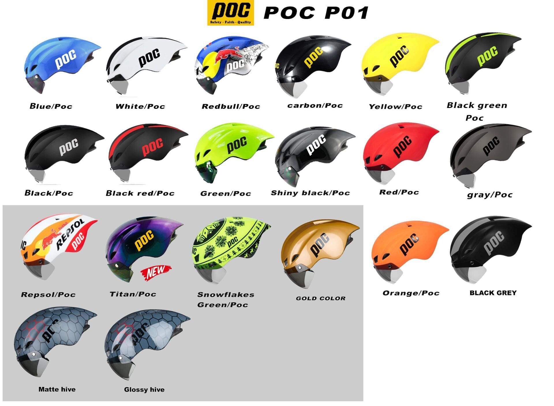NÓN XE ĐẠP POC 01 CHÍNH HÃNG