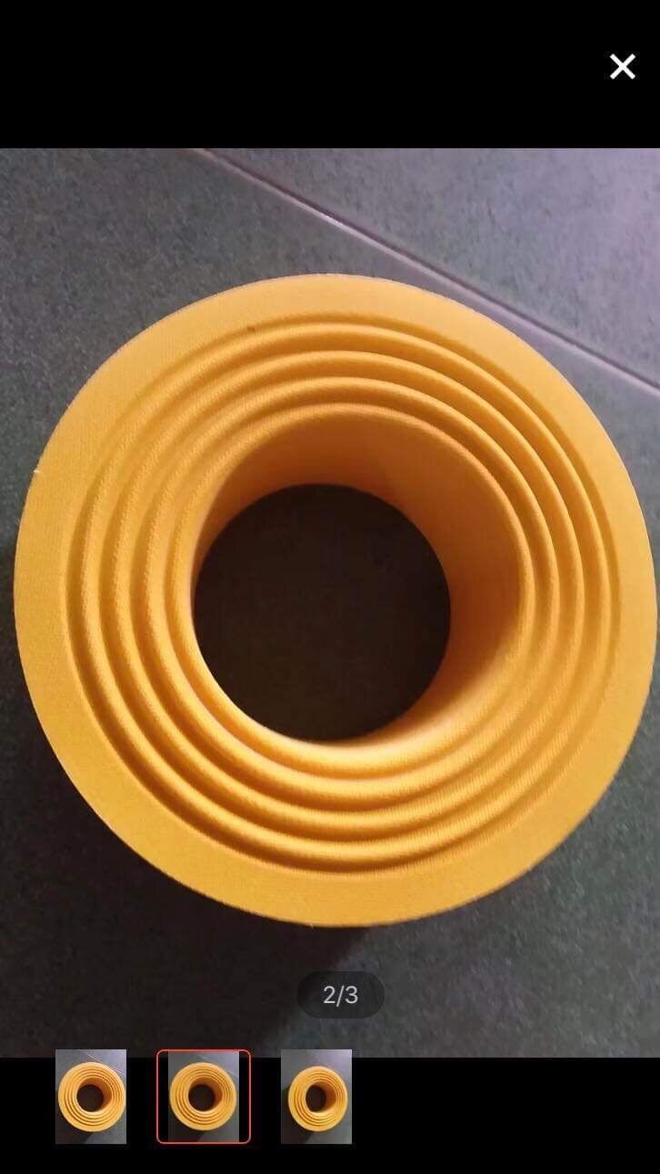 1 CHIẾC NHỆN LOA ĐƯỜNG KÍNH 18.5 CM LỖ COIL 100