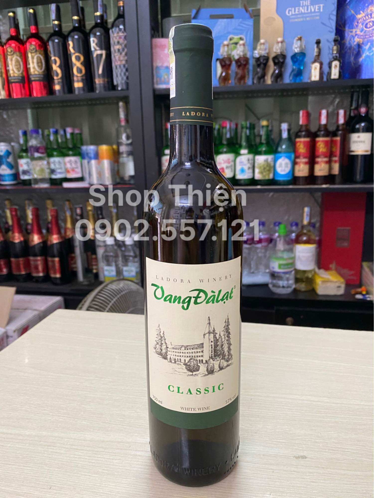 Vang Đà Lạt CLASSIC 12% 375ml-Chai Nhỏ