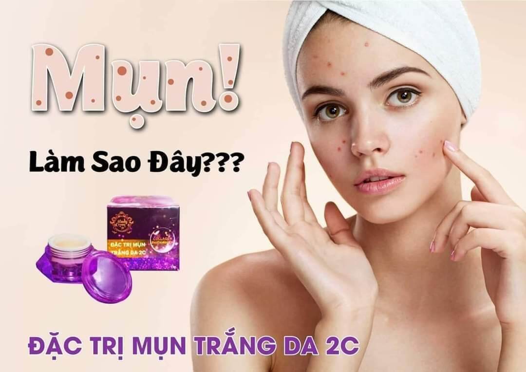 COMBO 5 HỘP KEM MỤN VÀ DƯỠNG DA 2C