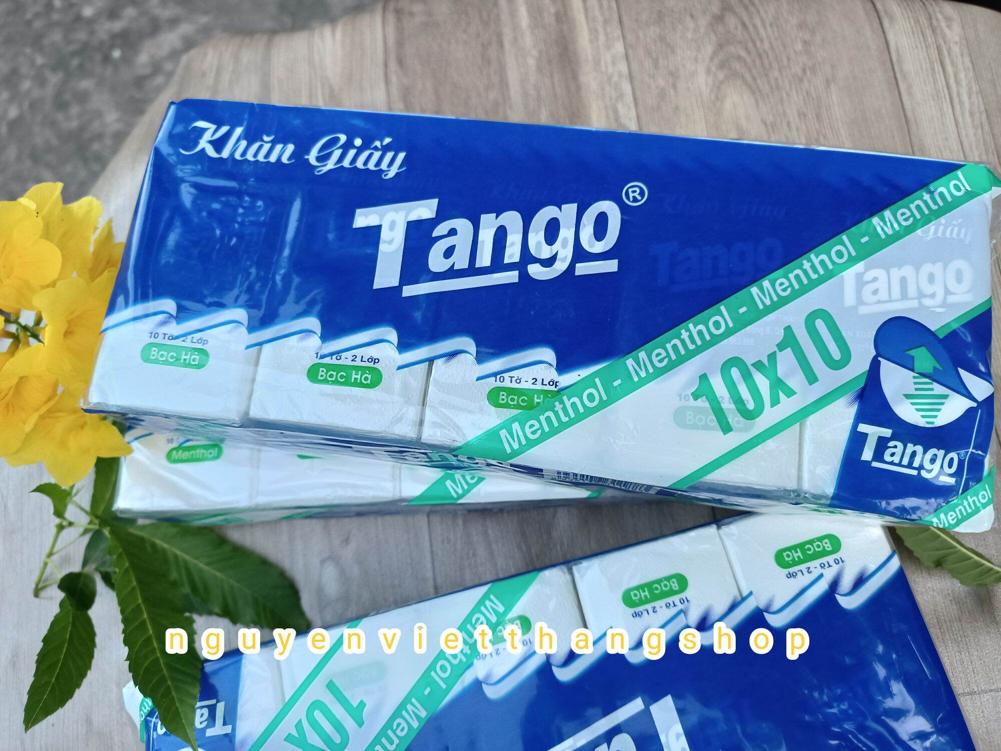 Khăn giấy bỏ túi TANGO (1 lốc 10 gói)