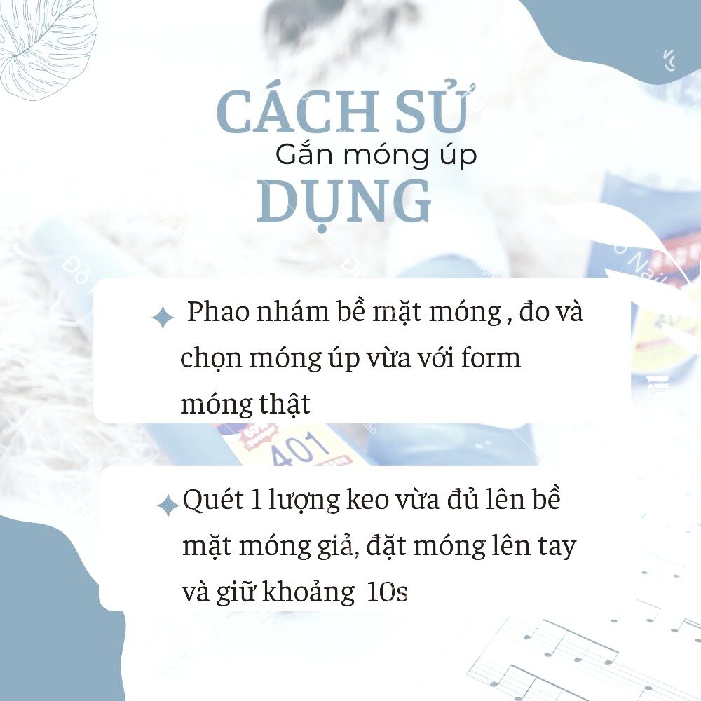 Nail box thiết kế : Đen Trắng