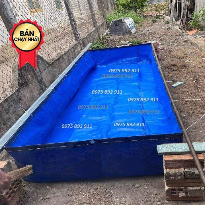 Bể bạt nuôi ốc ếch cá lươn chạch - korea hàn quốc, dầy xịn