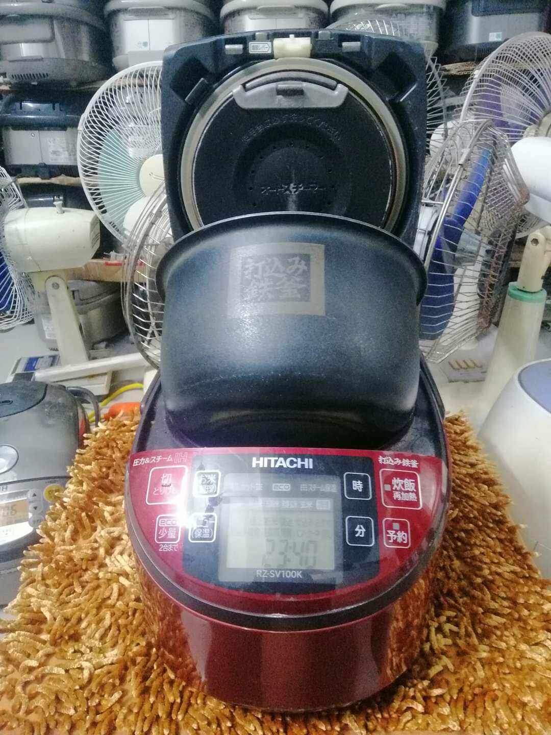 Nồi cơm cao tần áp suất Hitachi 1L
