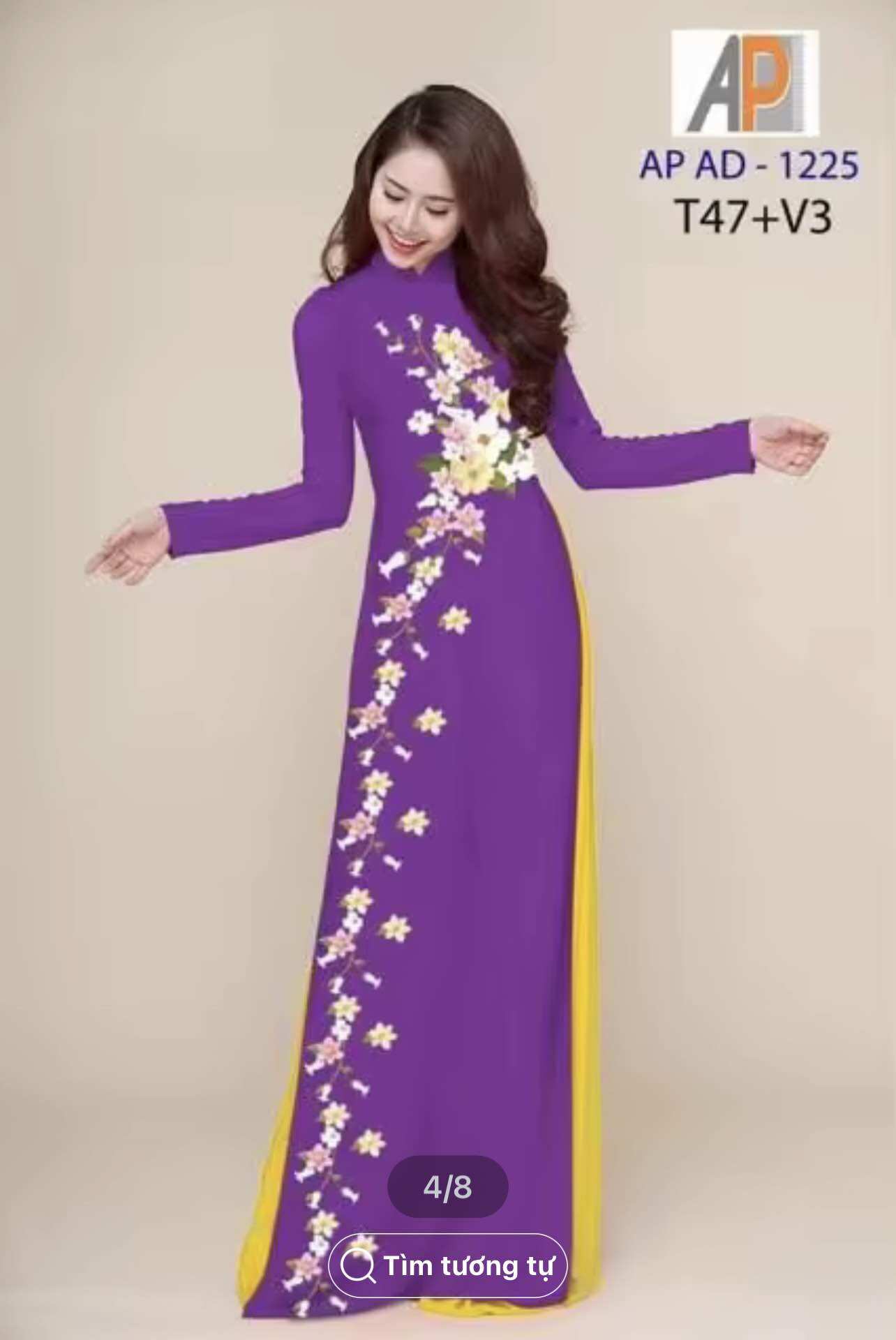 [HCM]Vải áo dài đơn giản