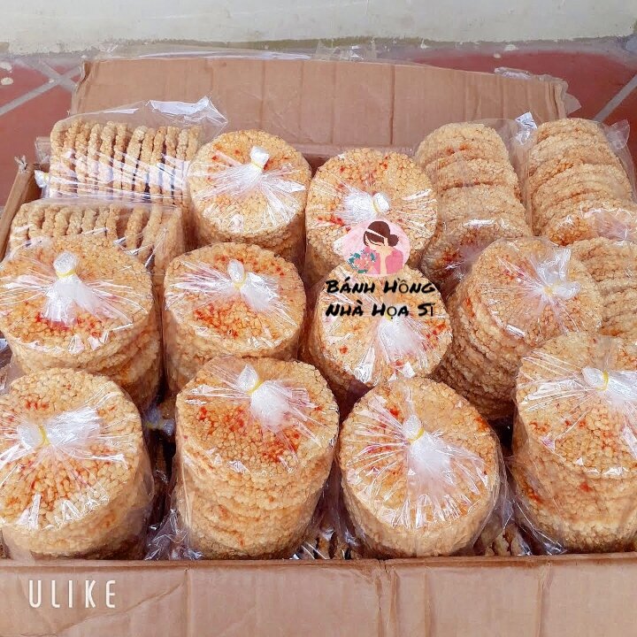 Cơm cháy mắm tỏi bịch 12 cái