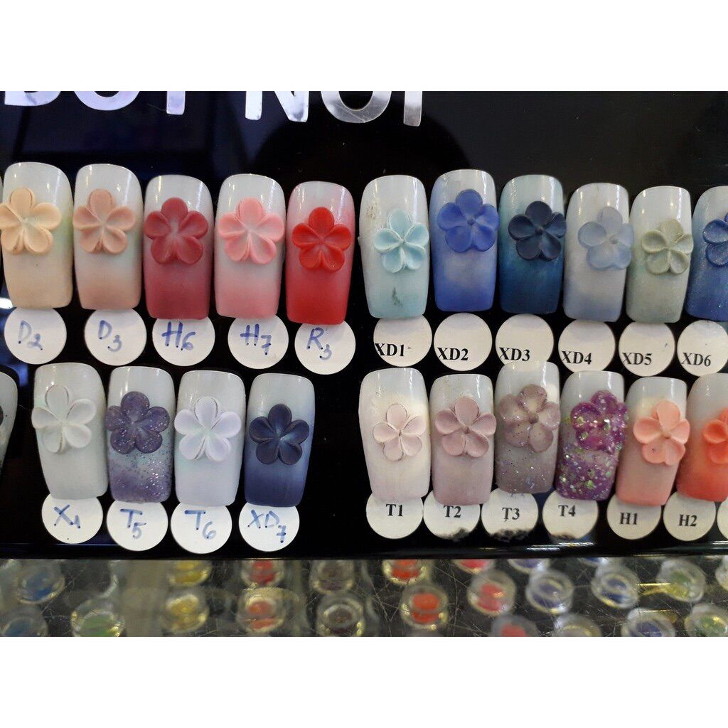 Bột Nổi Fol , Bột Đắp Hoa Nổi [ Khách chọn màu nhắn tin shop ạ]
