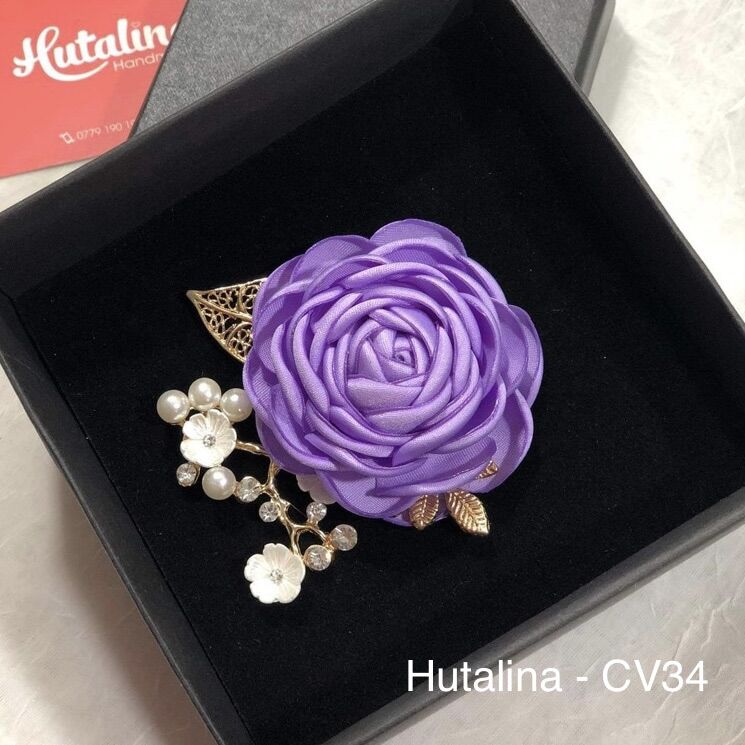 Hoa cài áo handmade cv34 - hutalina