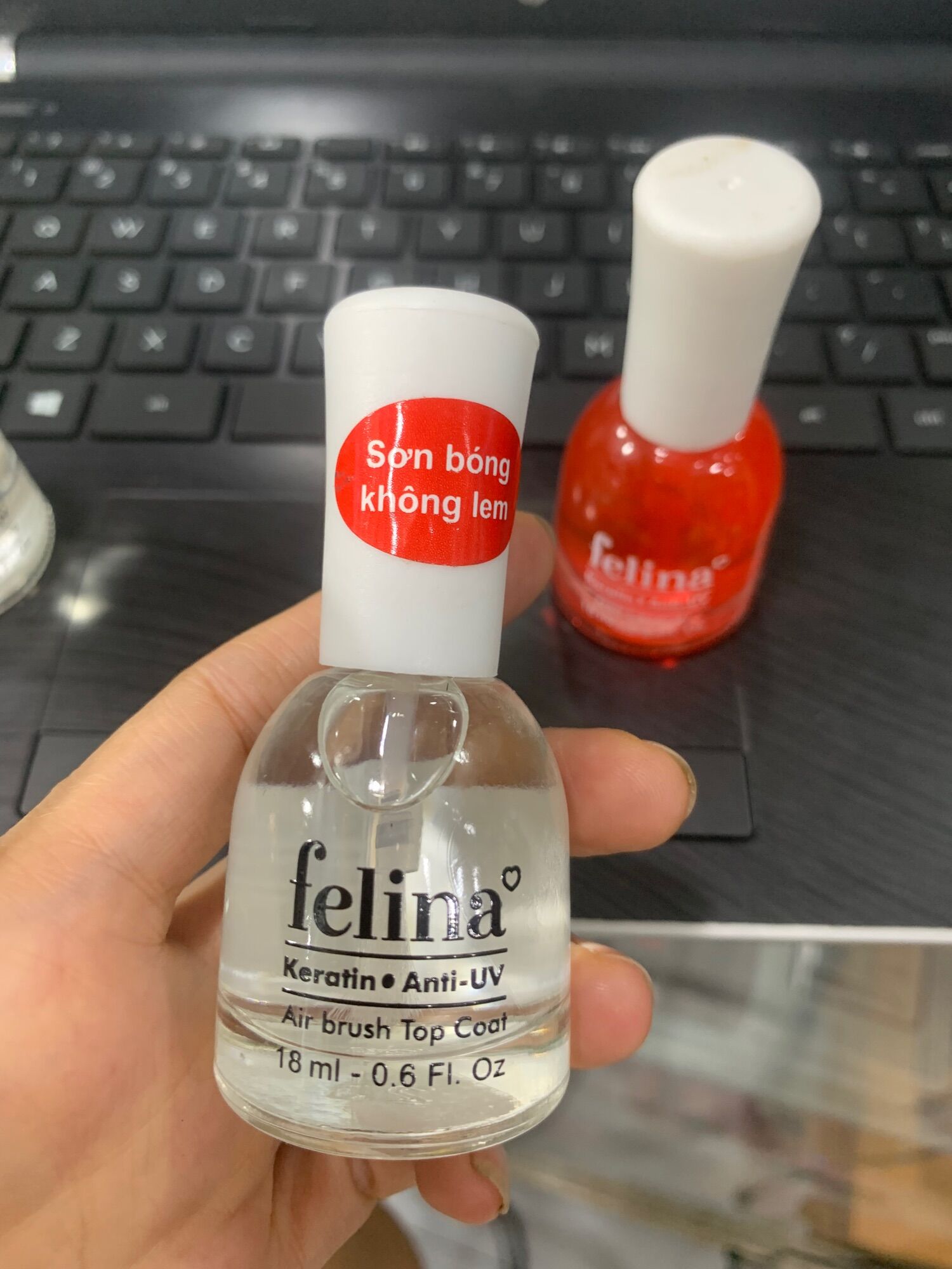 Sơn bóng nhanh khô, không lem, bóng hồng Felina