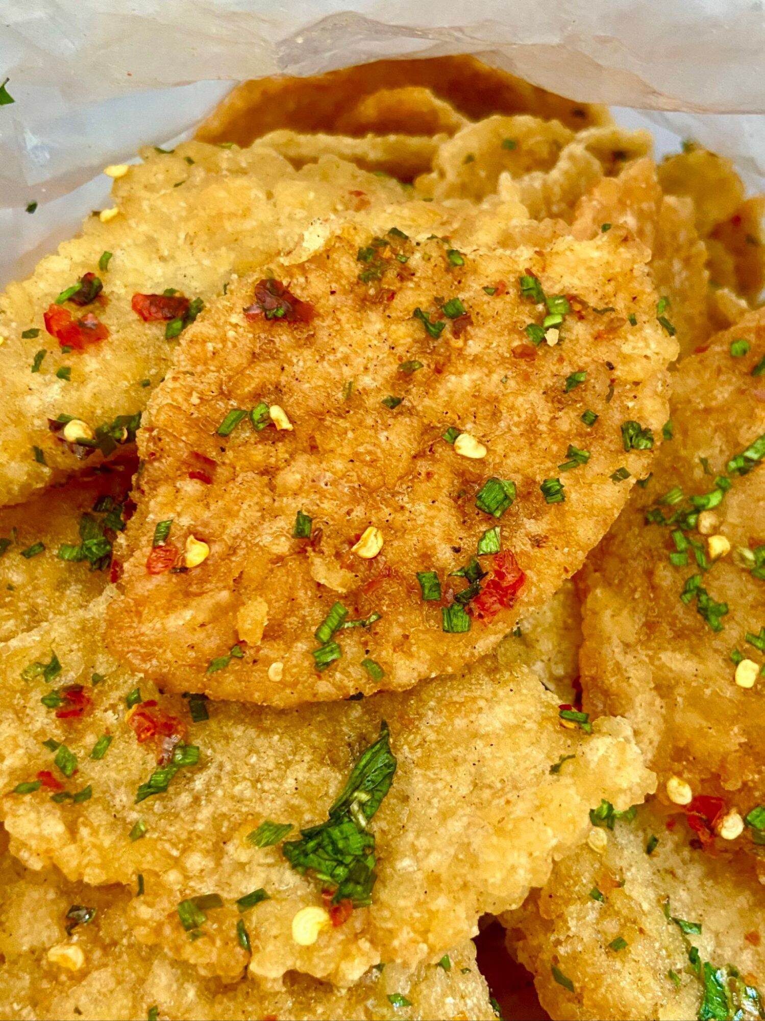 Cơm cháy mắm hành