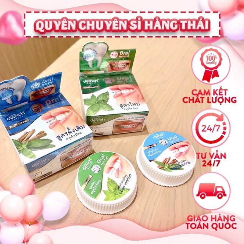 Kem đánh răng derrich cho răng niềng thái lan