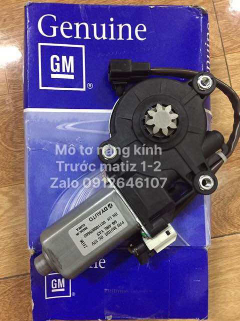 Mô tơ nâng kính / Mô tơ lên xuống kính trước Matiz xịn GM