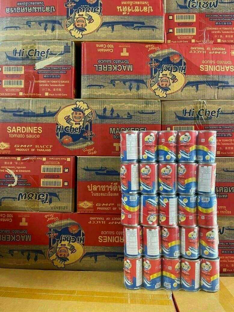 Combo 5 hộp cá mồi sốt cà thái lan