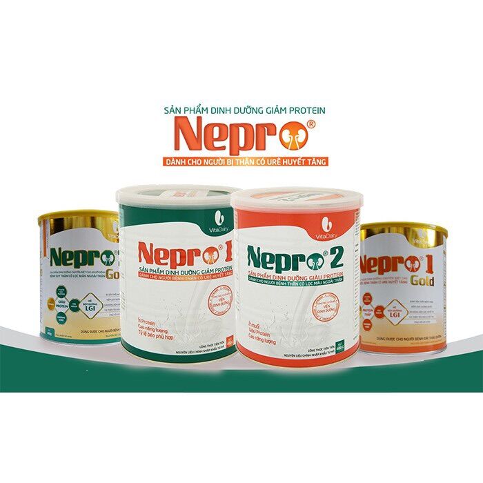 Sữa bột Nepro 1 900g dành cho người bệnh thận