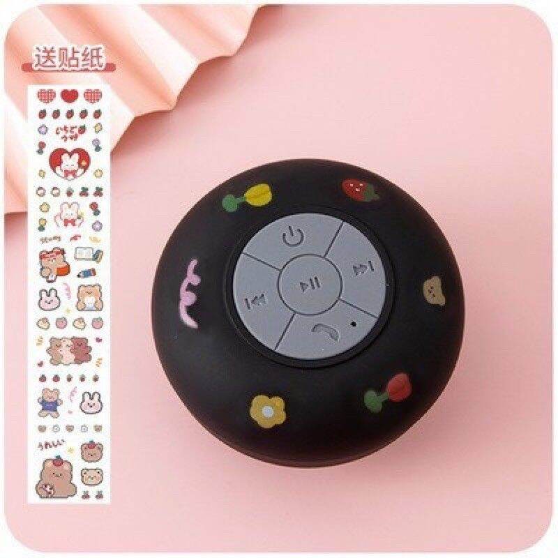 Loa  mini bluetooth chống nước có sticker dán kèm