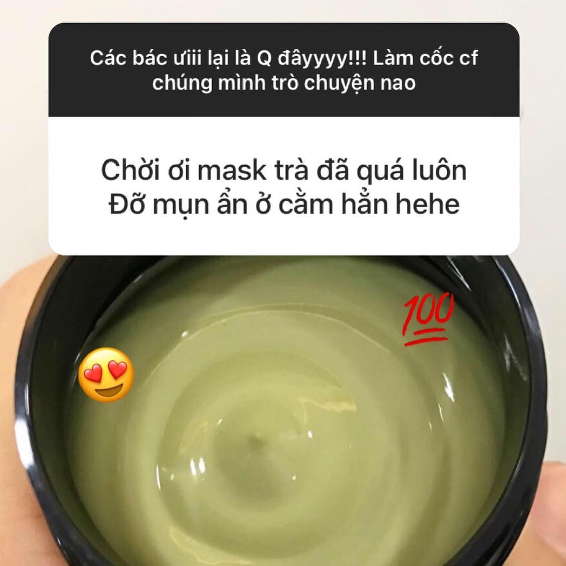 Mặt nạ Trà xanh handmade Sunday Beauty