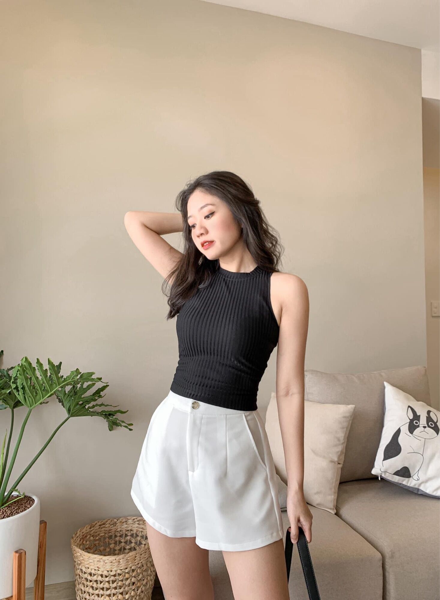 Quần short quần đùi nữ quần tây