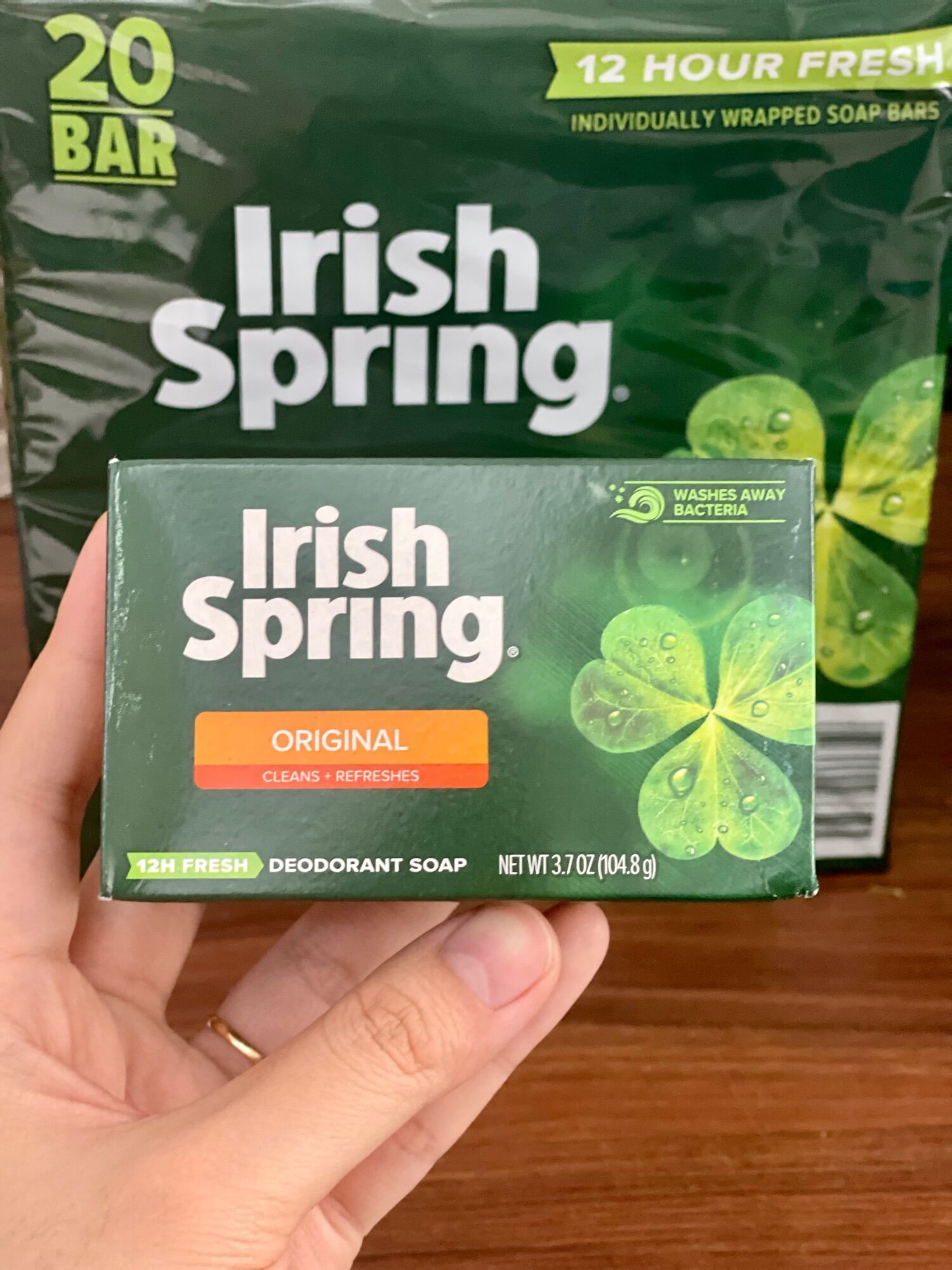 Xà bông cục Irish Spring Mỹ 104.8g