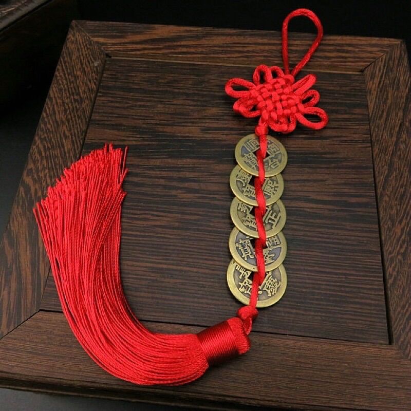 Dây đồng xu ngũ đế- đồng xu phong thủy