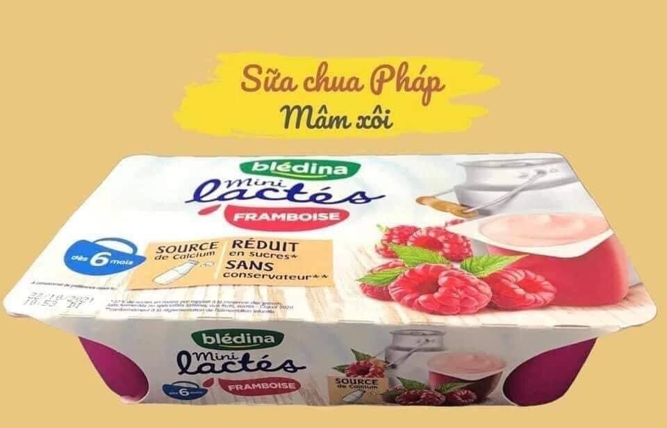 Sữa chua bledina vị mâm xôi date 1/2024