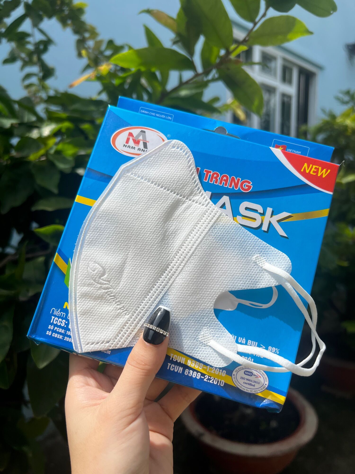 COMBO 100 cái KHẨU TRANG 5D MASK NAM ANH