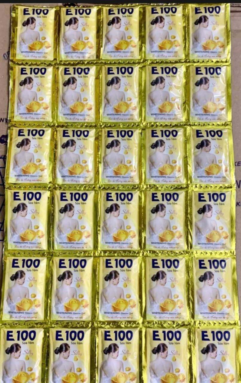 Combo 10 dây sửa tắm E100 vàng_12gói/dây