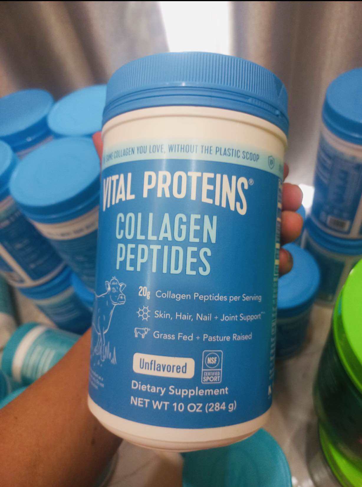 [HÀNG MỸ] Bột Collagen thủy phân Vital Protein Collagen Peptides không vị 567g/680g