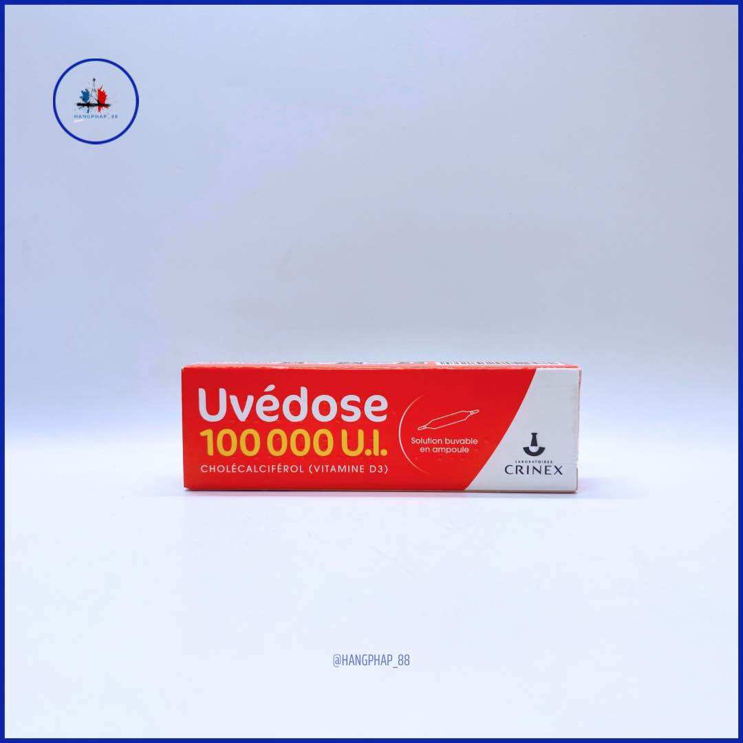 Vitamin d3 uvedose 100000 ui - 1 liều cho 3 tháng