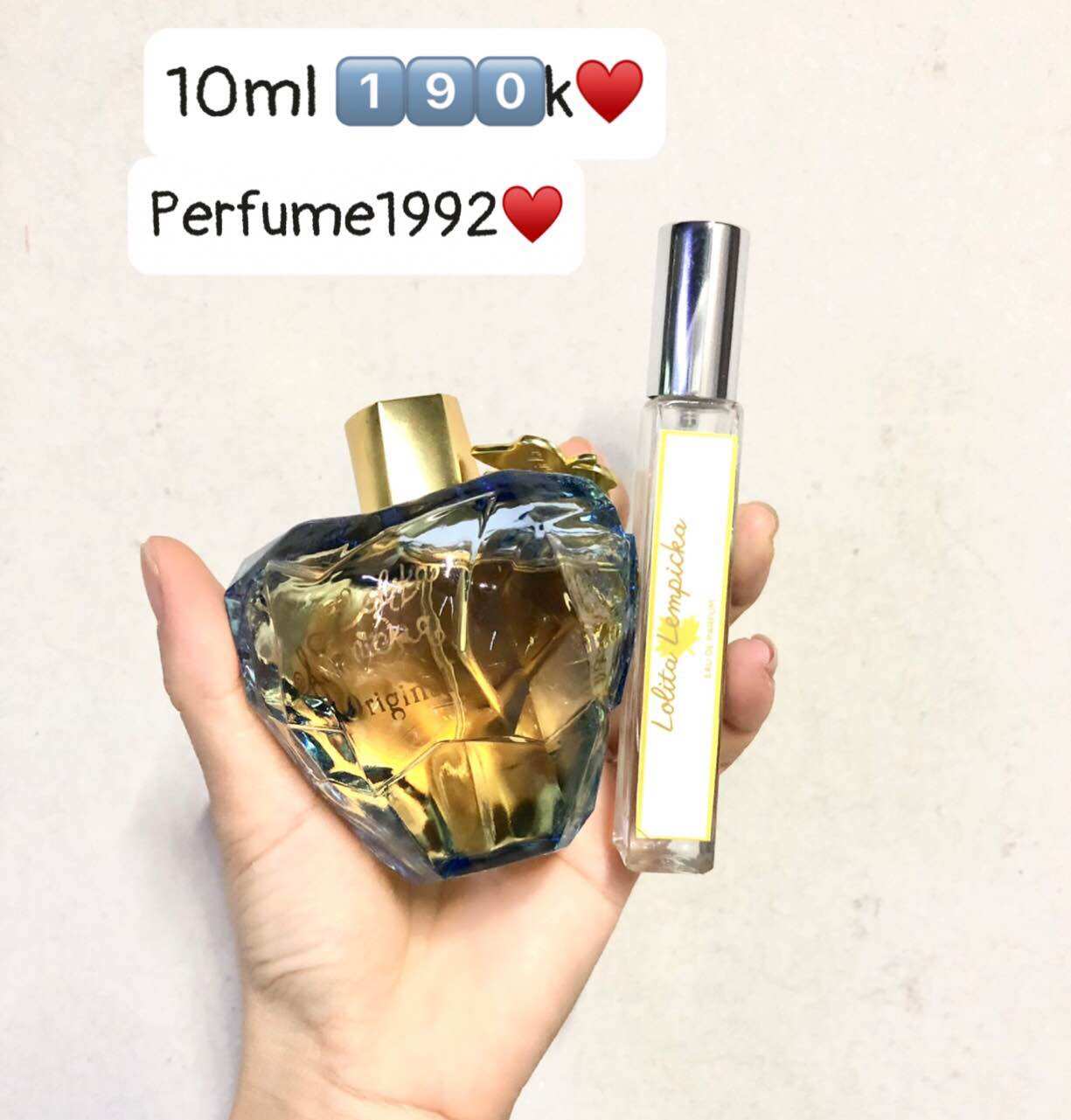 [10ml] Nước hoa nữ thơm lâu Lolita Lempicka Ngọt nhẹ Sang trọng Xách tay Pháp chính hãng cao cấp edp