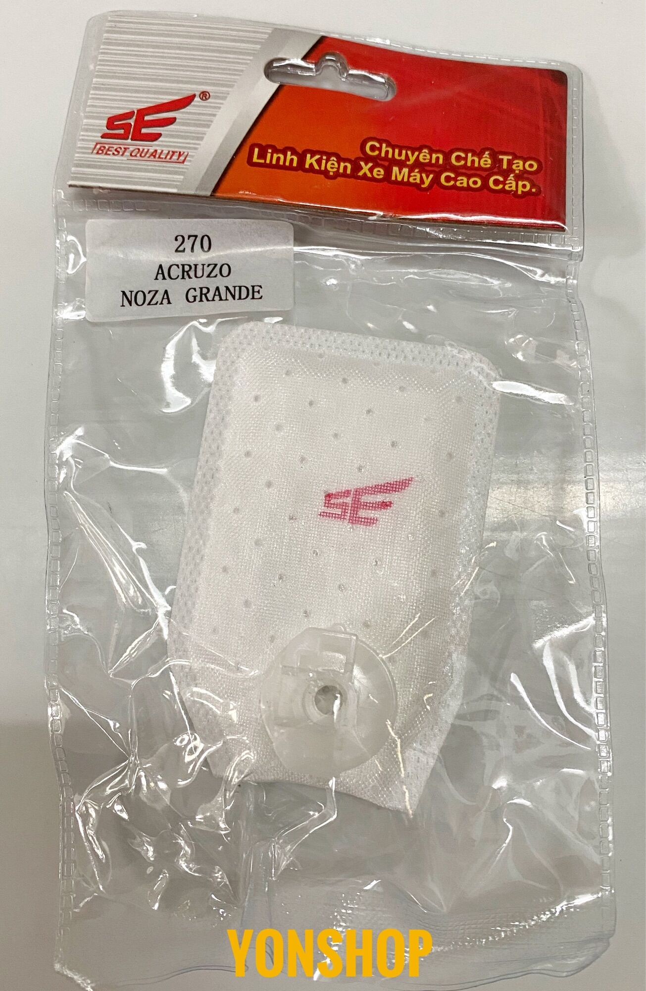 Lưới lọc xăng xe acruzo, grande cao cấp chính hãng se