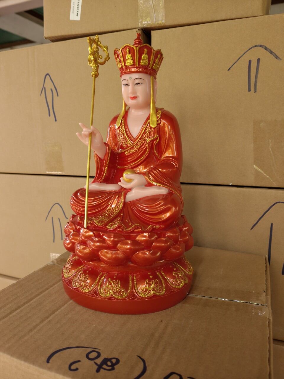 Tượng Địa Tạng Bồ Tát cao 30cm