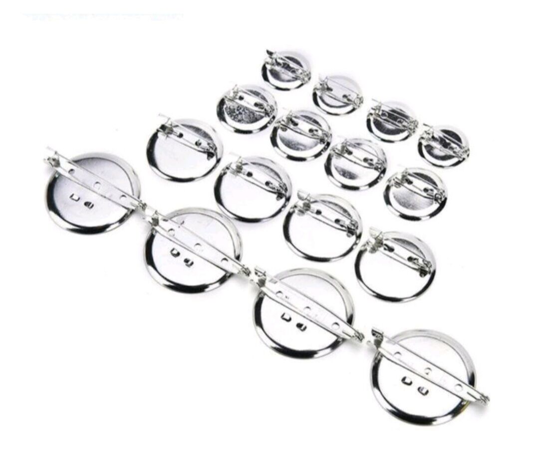 Set 2 đế ghim cài áo